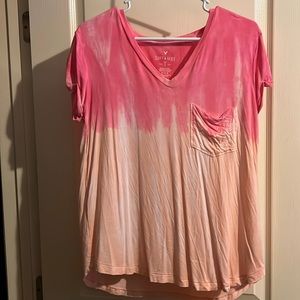 American Eagle Tie Die T-Shirt